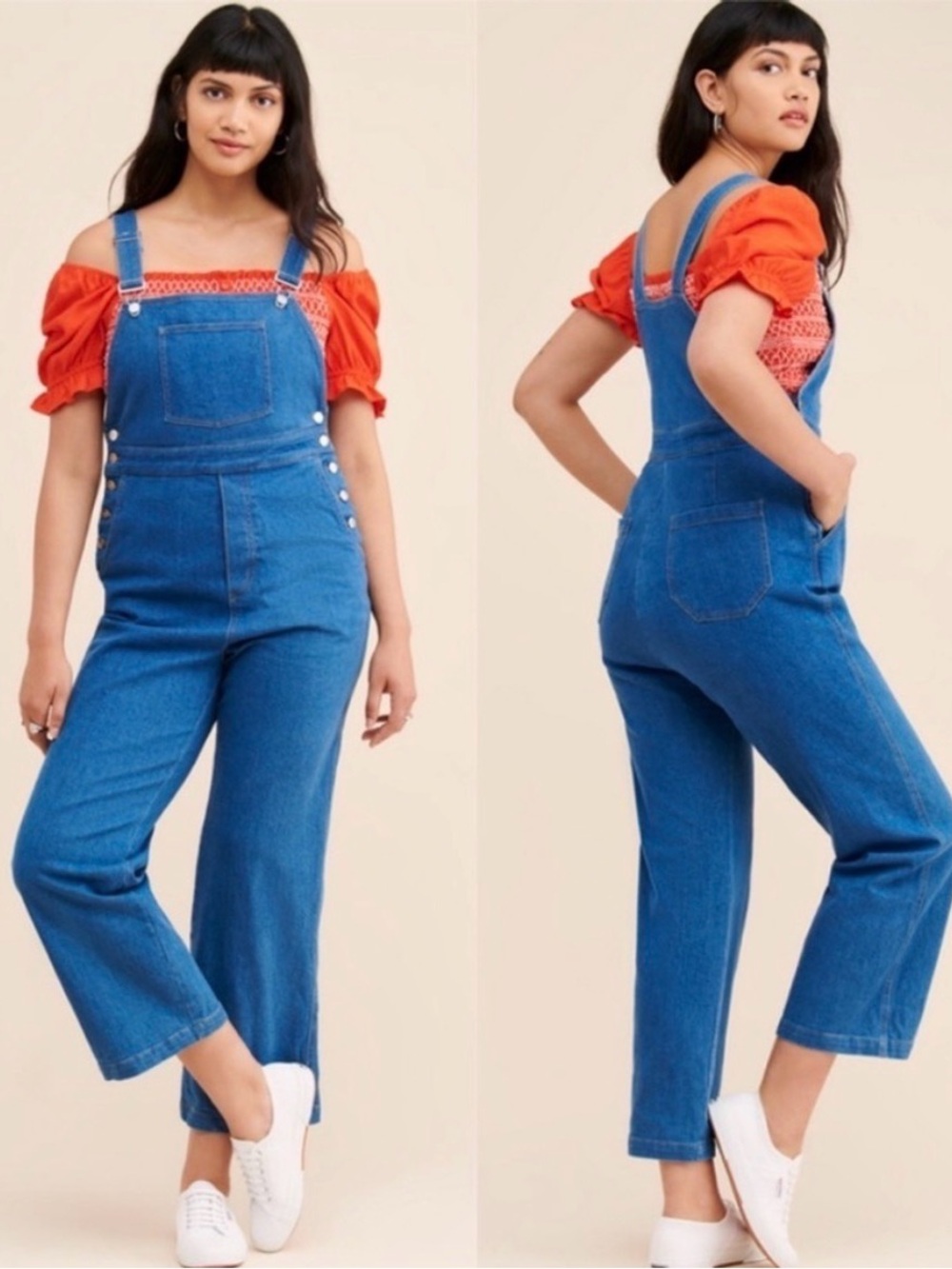 ✨ NWT Capulet Blue Denim Overalls Jumpsuit